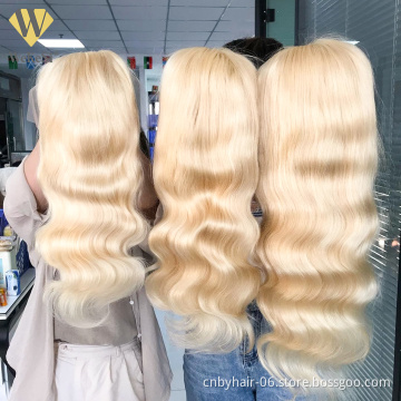 Glueless 613 HD Full Lace Wig,Human Hair Wigs Blonde 613 Lace Front,Wholesale Platinum Blonde 613 Lace Frontal Wigs Human Hair